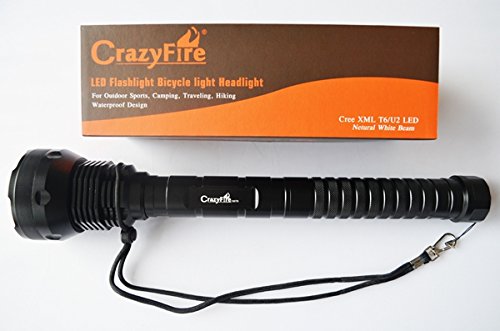 Crazyfire? High Power 2000 Lumens CREE Q5 LED Zoom adjustable Flashlight Portable 5 Modes Lantern by 1x 18650/3X AAA /1x 26650 batteres