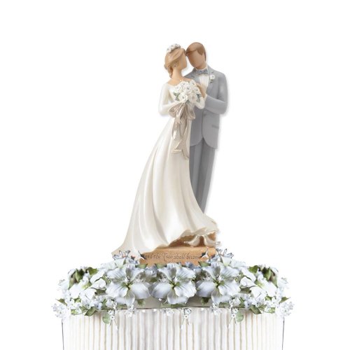 Enesco Legacy of Love Wedding Collection, Wedding Couple, Cake Topper4