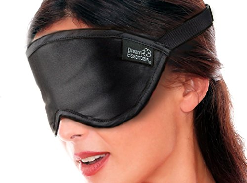 Dream Essentials® Silk Sleep Mask - Super Premium Black Eye Mask