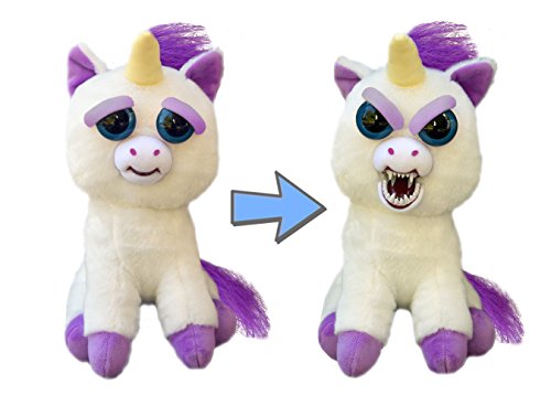 Feisty Pets: Glenda Glitterpoop the Unicorn - Goes from Awww to Ahhh! with a Squeeze