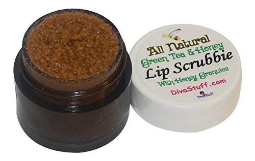 Green Tea and Honey Natural Lip Scrub By Diva Stuff