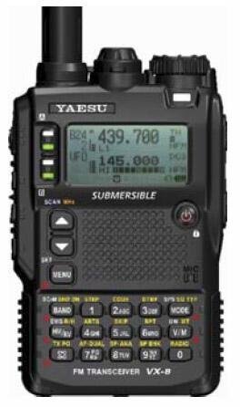 Yaesu VX-8DR Quad-Band  Submersible VHF/UHF Amateur Radio Transceiver