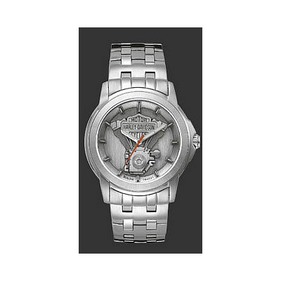 Harley-Davidson® Men's Bulova Bracelet Watch 76A021