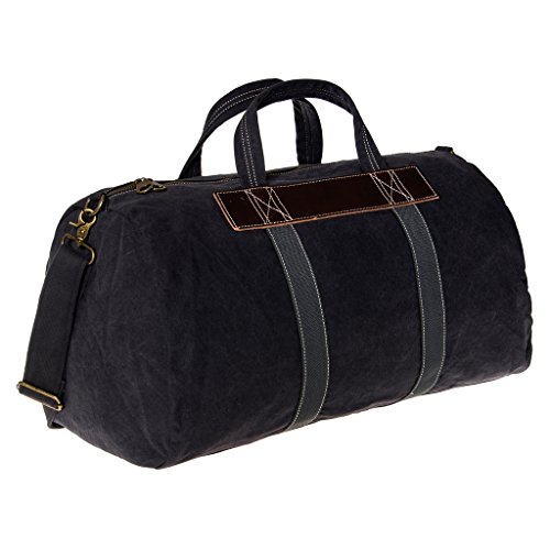Coreal Retro Canvas leather Large Travel Duffel Bag