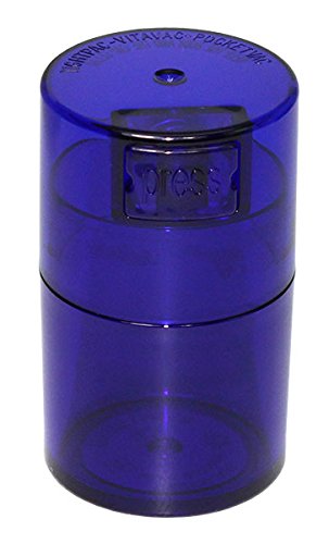 TV0-CBT Vitavac - 5g to 20 gram Vacuum Sealed Container Blue Tint