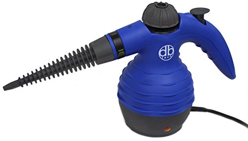 DB-Tech Multi-Purpose Pressurized Steam Cleaning and Sanitizing System with Attachments - Great Handheld Steam Cleaner For Bed Bug Treatment - Indoors, Outdoor, Kitchen, Bathroom, Shower, Closet, Patio, Garage and Car