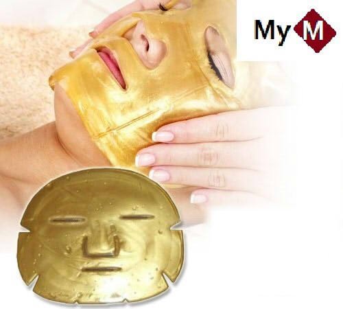 24k Gold Collagen Crystal Mask for Deep Tissue Rejuvenation and Collagen Renewal Mask X 10 Pcs.