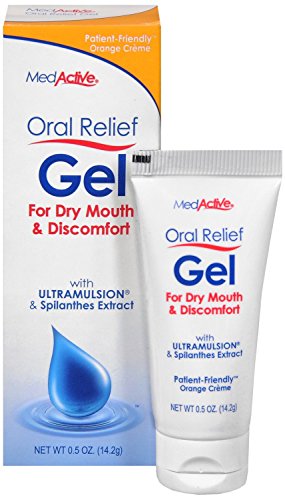 Medactive Oral Relief Dry Mouth Spray (Orange Creme Gel)