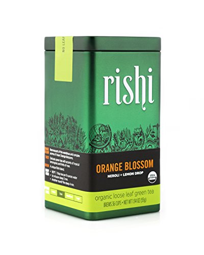 Rishi Tea Organic Orange Blossom Loose Leaf Tea, 1.94 Ounces Tin