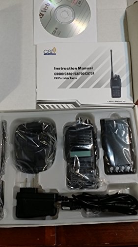CS-700 UHF Analog/Digital 4 Watt DMR Portable Radio with LCD Display and Keypad