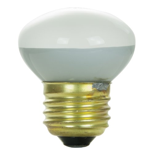 Sunlite 40R14/FL Incandescent 40-Watt, Medium Based, R14 Reflector Bulb, Frost
