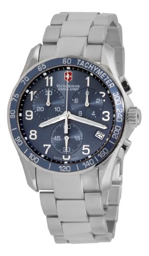 Victorinox Swiss Army Men's 241120 Classic Chronograph Blue Dial Watch