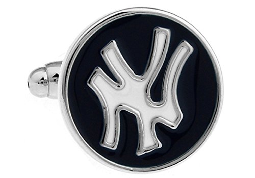 CakCity Fashion New York Yankees Individuality Cufflinks for mens Set Unique Men's Charm
