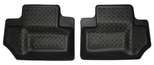 Husky Liners Custom Fit Molded Second Seat Floor Liner for Select Jeep Wrangler JK Models (Black)