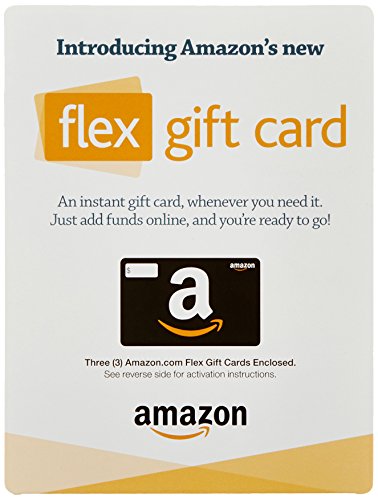 Amazon.com Flex Gift Card (Free 3-pack, Classic)