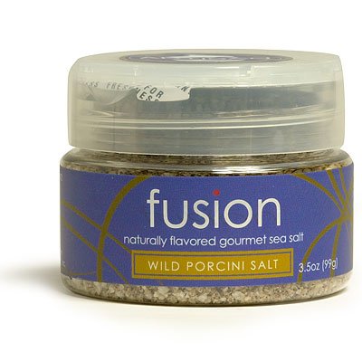 Fusion Artisan Gourmet Naturally Flavored Sea Salt - Wild Porcini - 3.5oz