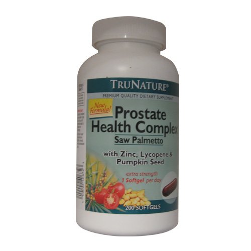 Trunature Prostate Health Complex-200 Soft Gels  Bottle