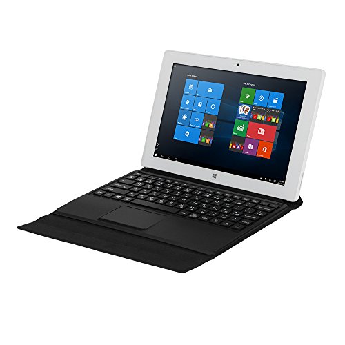 iRULU Walknbook 10.1 Inch Tablet PC, 32GB Hybrid Laptop, 2-In-1 Tablet, Microsoft Windows 10 Operation System, Quad Core, 1280*800 Resolution(Gold)
