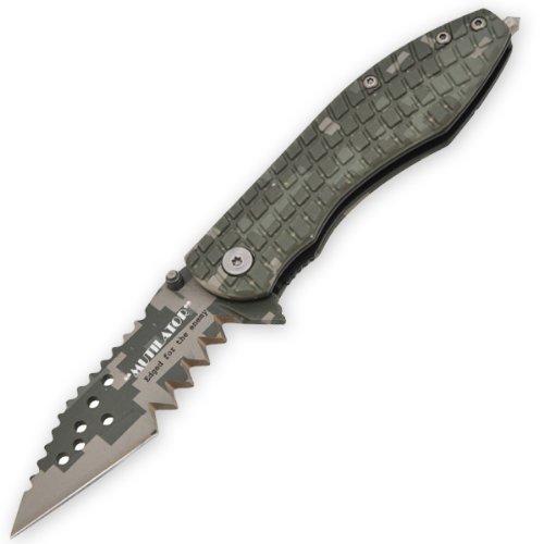 The Mutilator - Trigger Assisted Knife - All Digital Camo