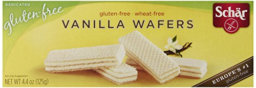 Schar Vanilla Wafers, Gluten Free, 4.4-ounces (Pack of 6)