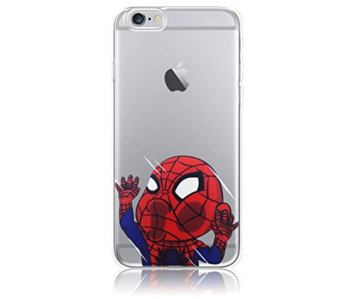 Spiderman iPhone 6 / 6s Case, PopJoy® - (4.7 Inch Case) Light, flexibile, shock-absorbant TPU case w/ premium designs