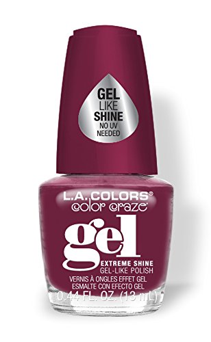 L.A. Colors Extreme Shine Gel Nail Polish (CNP705 Vampy)