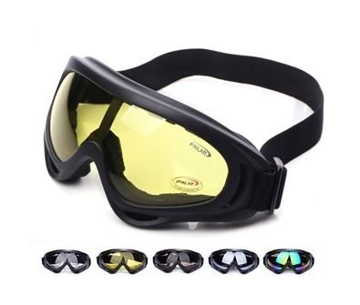 Military model X400 Tactical Goggles Black Frame Yellow Lens (japan import)