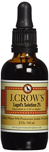 J.CROW'S® Lugol's Iodine Solution 2 oz - 1 Pack