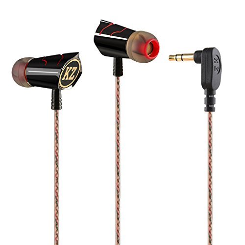 KZ ED8S 3.5mm Bass Ear Headphones In-ear Wired Unit DIY HIFI Enthusiast Music Gaming Sound MP3 Headset Earphones - Standard Edition