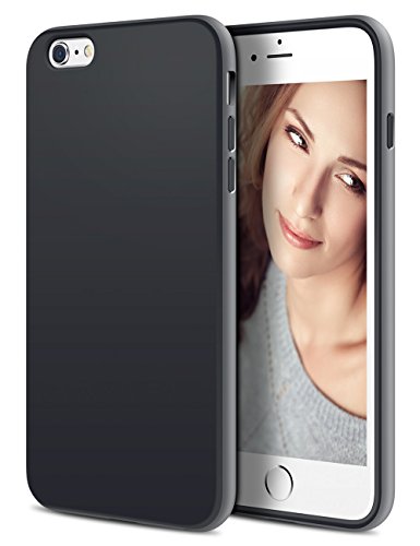 LoHi 3308166 TPU Bumper Case for iPhone 6 / 6S (4.7-Inch) - Grey / Black