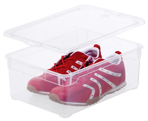 Rotho 2043990 Clear Box Men Shoes Transparent 10 L