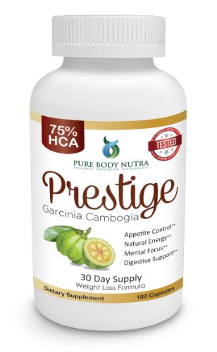 PURE GARCINIA CAMBOGIA EXTRACT ! 75% PURE HCA ! Extreme Weight Loss Supplement and All Natural Appetite Suppressant ! Up to 3 x's stronger than more expensive brands. EXTREME DAILY SERVING 4,500mg Strongest Garcinia Cambogia EXTRACT on Amazon.com! Extreme Fat Burner! Get Results from the #1 Garcinia Cambogia Supplement. Get HUGE value of 180 Veggie Capsules per bottle !