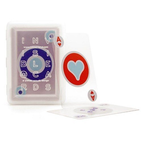 Kikkerland Invisible Playing Cards