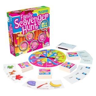 Kid's and Family Party Game - Scavenger Hunt - Family Scavenger Hunt in a Box - Indoor and Outdoor Fun for Kids and Adults Together