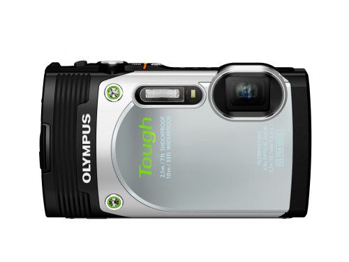 Olympus  Stylus TG-850 IHS 16 MP Digital Camera (Black/Silver)