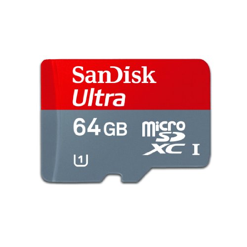 SanDisk Mobile Ultra microSDXC 64 GB UHS-I Class 10 Memory Card 30 MB/s + SD Adapter + Memory Zone App (SDSDQU-032G-U46A)