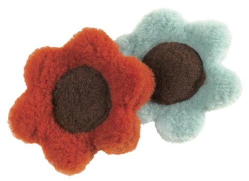West Paw Design Flower for Cat Catnip-Filled Cat Toy with Bell, Assorted