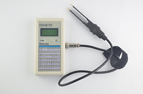Eathtek New Digital Capacitor ESR Tester Internal Resistance Meter Test In Circuit