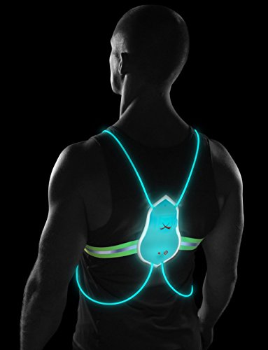 Tracer 360 - Reflective Running & Cycling Safety Vest with LED Multicoloured Lights