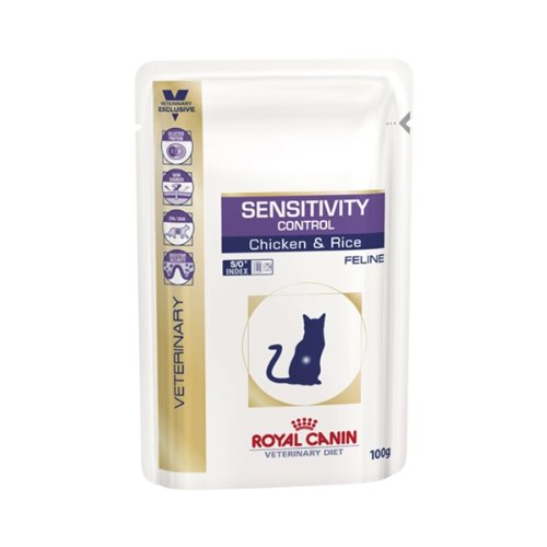 Royal Canin Sensitivity Control Cat Wet 32 x 100g - Duck & Rice Alutray