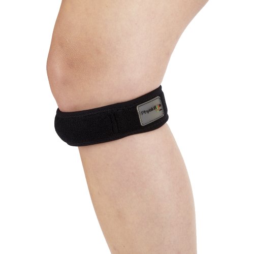 PhysioRoom Jumper's Knee Strap- Adjustable, Velcro, Pantella Tendon, Pain Relief