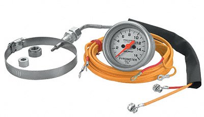 Auto Meter 4344 Ultra-Lite Electric Pyrometer Gauge Kit