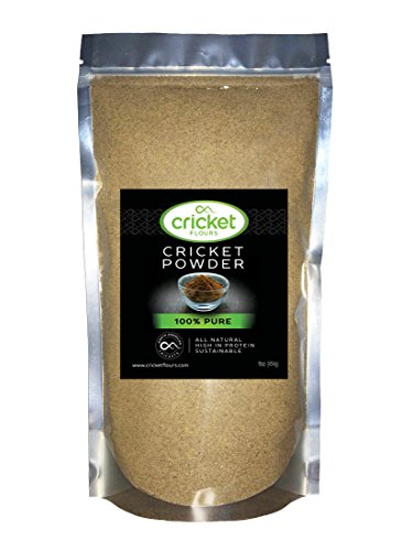 Cricket Flour: 100% Pure 1lb (North American Crickets) Cricket Protein Powder & Baking Flour