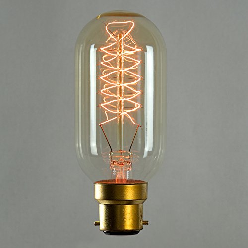 Vintage Edison Light Bulb 60w - Spiral Radio Valve B22 BC Dimmable - The Retro Boutique ®