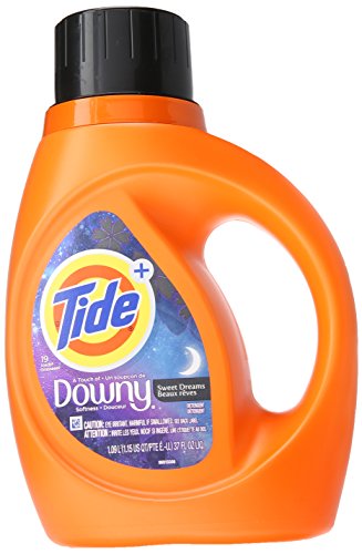Tide Plus Downy Sweet Dreams Liquid Laundry Detergent, 40 oz, 19 loads