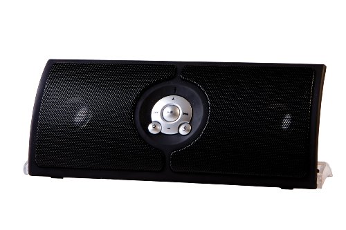 Miccus BluBridge Mobile Speaker Portable, Bluetooth Stereo Speakers with MaxxBass Enhancement and Conference Calling.