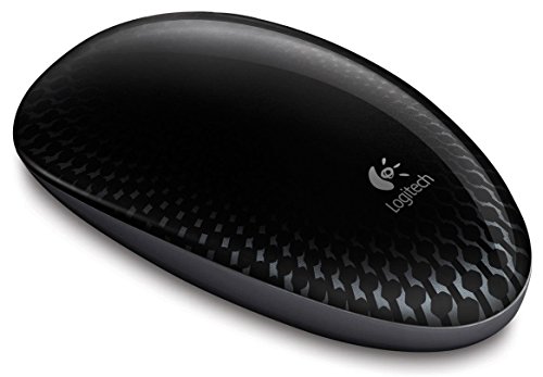 Logitech Wireless Touch Surface Optical Scrolling Mouse - Black - M600