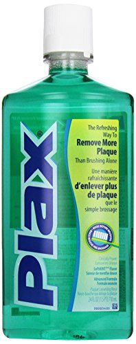Plax Anti-Plaque Dental Rinse, Soft Mint - 24 Oz