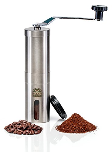 Roxy Farms Hand Coffee Grinder and Container