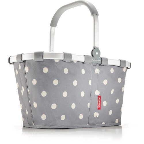 Gray Polka Dot Reisenthel Carry Bag Market Basket